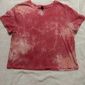 Tie-Dye Pink Top